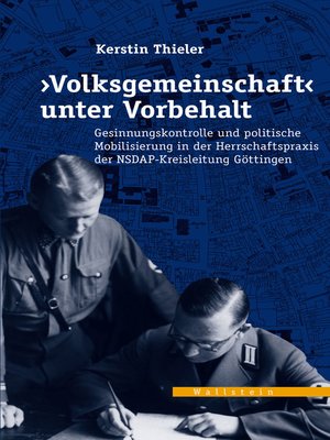 cover image of ›Volksgemeinschaft  unter Vorbehalt